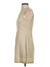 Shein 100% Polyester Solid Ivory Casual Dress Size 2 - photo 5