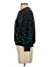 Endless Rose Metallic Black Pullover Sweater Size S - photo 5