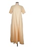 Unbranded Solid Tan Casual Dress Size 11 - photo 1