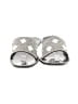 Lauren Lorraine Silver Sandals Size 9 1/2 - photo 2