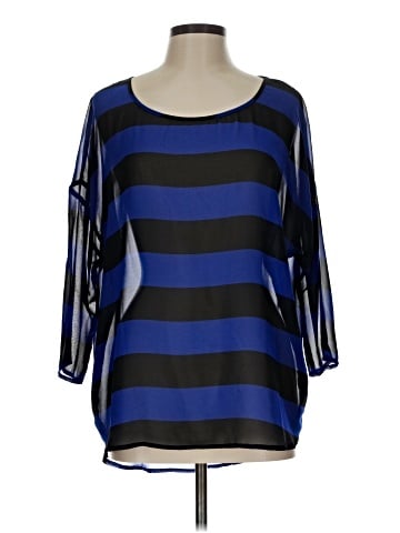 a.n.a. A New Approach 3/4 Sleeve T-Shirt (view 1)