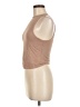 Final Touch Tan Sleeveless Blouse Size M - photo 5