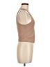 Final Touch Tan Sleeveless Blouse Size M - photo 4