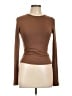 Shein Brown Long Sleeve T-Shirt Size L - photo 1