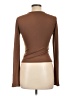 Shein Brown Long Sleeve T-Shirt Size L - photo 2