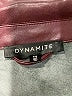 Dynamite 100% Polyurethane Burgundy Jacket Size S - photo 6