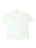 Christian Dior Solid Ivory White Vintage Short Sleeve Button Down Size 12 - photo 1