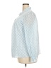 Unbranded Blue Long Sleeve Blouse Size XXL (estimated) - photo 5
