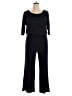 Soft Surroundings Solid Black Jumpsuit Size L - photo 1