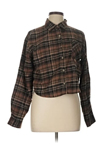Love Notes Long Sleeve Button-Down Shirt (view 1)