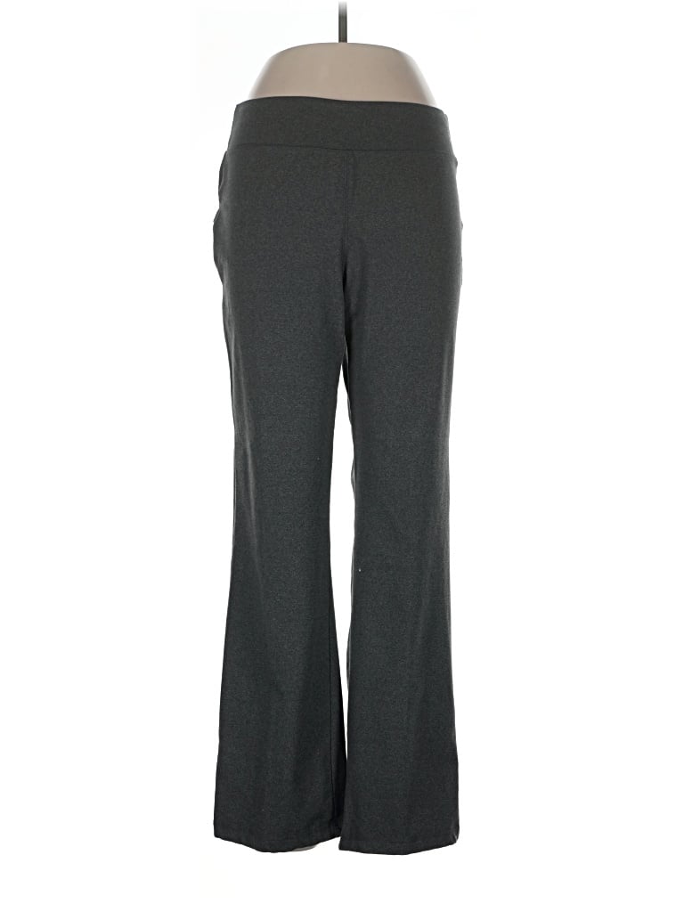 Pre-owned Lands' End Active Pants In Gray