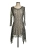 Coco + Carmen Polka Dots Silver Cocktail Dress Size S - photo 1