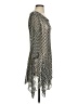 Coco + Carmen Polka Dots Silver Cocktail Dress Size S - photo 4