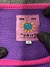 UNIF Color Block Purple Pullover Sweater Size M - photo 7