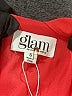 Glam 100% Polyester Orange Cocktail Dress Size S - photo 7