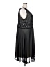 Connected Apparel 100% Polyester Gray Cocktail Dress Size 24 waist - photo 4
