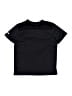 Athletic Works 100% Polyester Solid Black Active T-Shirt Size 10 - photo 2