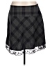 Speak 2 Me Argyle Black Casual Skirt Size 13 - photo 1