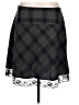 Speak 2 Me Argyle Black Casual Skirt Size 13 - photo 2