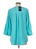 Monroe and Main 100% Polyester Teal 3/4 Sleeve Blouse Size M - photo 2
