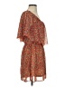 Mimi Chica 100% Polyester Print Orange Cocktail Dress Size S - photo 4