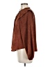 Lush 100% Polyester Brown Long Sleeve Blouse Size M - photo 5