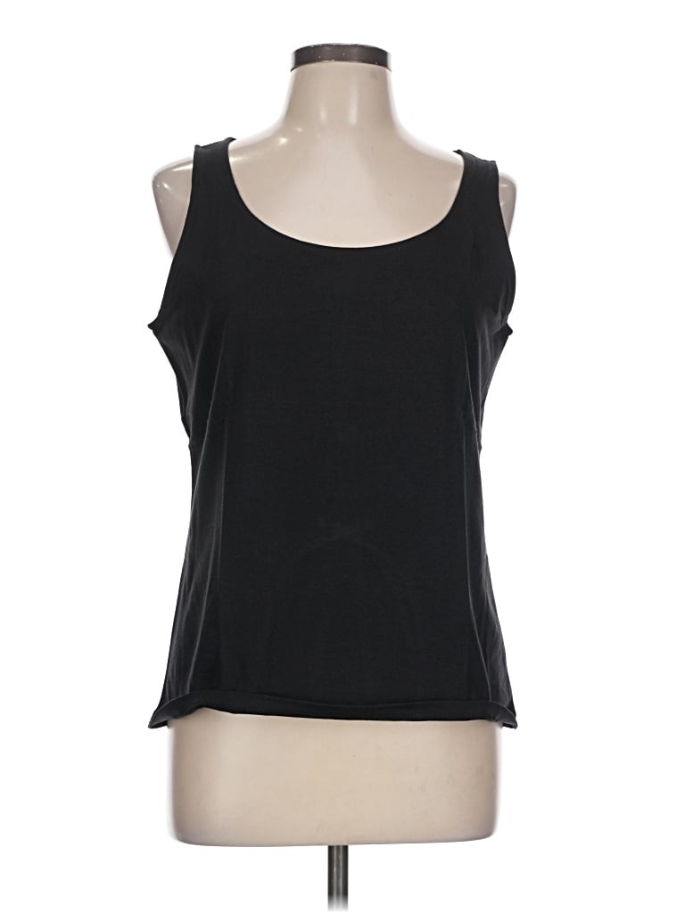 Pre-owned Talbots Tank Top Black Scoop Neck Tops
