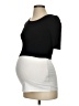 Seraphine Black Short Sleeve Top Size 2 - photo 1