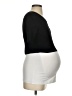 Seraphine Black Short Sleeve Top Size 2 - photo 4