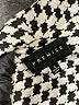 PREMISE Houndstooth White Blazer Size S - photo 6
