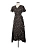 Unbranded 100% Polyester Black Casual Dress Size S - photo 1