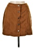 No Boundaries Solid Brown Casual Skirt Size 7 - photo 1