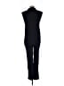 Enza Costa 100% Rayon Solid Black Jumpsuit Size XS (0) - photo 2