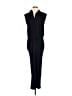 Enza Costa 100% Rayon Solid Black Jumpsuit Size XS (0) - photo 1