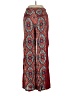 Lilka 100% Rayon Paisley Red Casual Pants Size S - photo 2