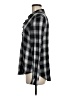 Signorelli 100% Rayon Plaid Black Long Sleeve Blouse Size M - photo 5