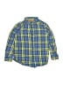 Cat & Jack 100% Cotton Plaid Blue Long Sleeve Button-Down Shirt Size S (kids) - photo 1