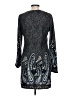White Mark Paisley Gray Casual Dress Size L - photo 2