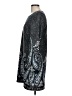 White Mark Paisley Gray Casual Dress Size L - photo 5