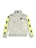 Nike 100% Polyester Silver Zip Up Hoodie Size 2 - 3 - photo 1