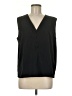 Shein 100% Polyester Black Sleeveless T-Shirt Size 8 - 10 - photo 1