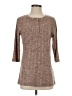 Unbranded Brown Long Sleeve Henley Size S - photo 1