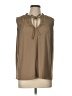Prettygarden Tan Sleeveless Blouse Size L - photo 1
