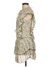 Cool Change 100% Rayon Animal Print Ivory Casual Dress Size M - photo 5