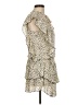 Cool Change 100% Rayon Animal Print Ivory Casual Dress Size M - photo 4