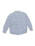 Gap Kids 100% Cotton Checkered-gingham Blue Long Sleeve Button-Down Shirt Size 6 - 7 - photo 2