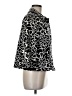 Chico's 100% Polyester Animal Print Black Jacket Size Med (1) - photo 4