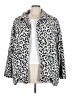Intro 100% Polyester Silver Cardigan Size 3X - photo 1