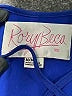 Rory Beca 100% Polyester Solid Blue Casual Dress Size M - photo 6