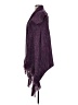 Chadwicks 100% Acrylic Solid Purple Poncho Size L - photo 5